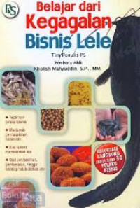 Image of Belajar Dari Kegagalan Bisnis Lele / B.Prasetya W