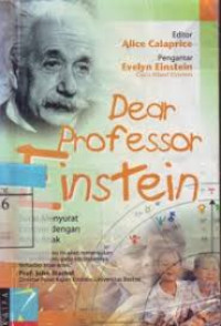 Image of Dear Professor Einstein / Alice Calaprice