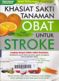 Image of Khasiat Sakti Tanaman Obat Untuk Stroke / Afin Murtile
