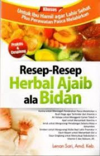 Image of Resep-Resep Herbal Ajaib Ala Bidan / Lenan Sari